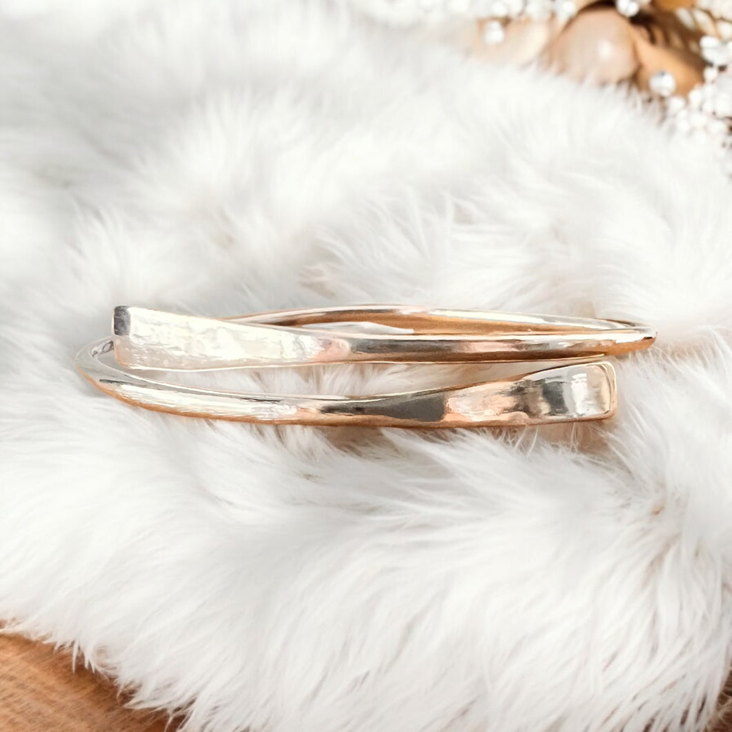Bohème Silver Bangle (S)